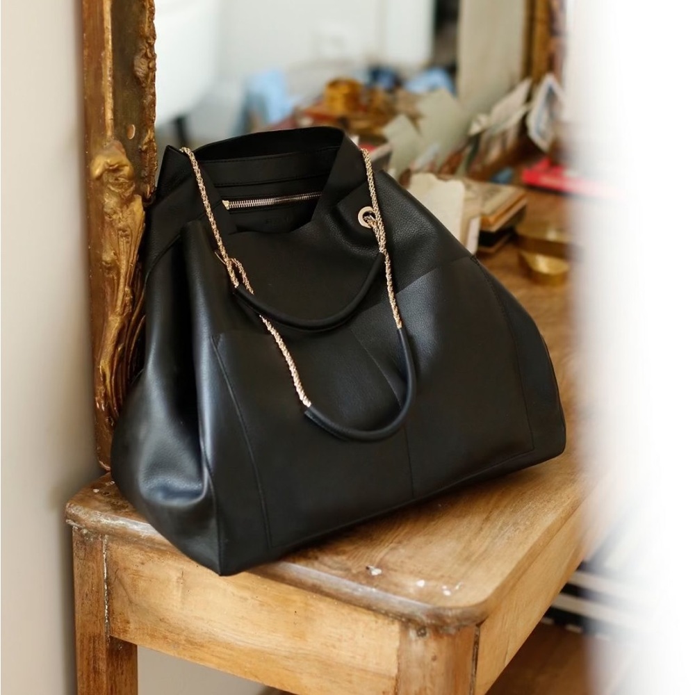 Sezane Gaby Bag Black - EUC